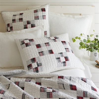 Ciao Bella Taylor Linens Percy Plaid Quilt