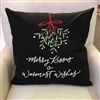 Christmas Kisses Pillow Ciao Bella Petoskey