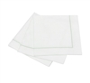 Ciao Bella Hemstitch Cocktail Napkins, Misty Green