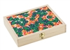 Ciao Bella Poppy Green Travel Backgammon