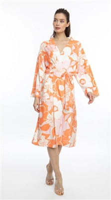 Ciao Bella Orange Crush Lounge Robe