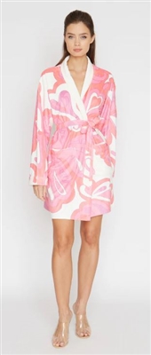 Ciao Bella Pink Martini Short Robe