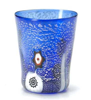 Ciao Bella Blue Murano Tumbler - Set of 2