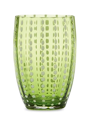 CB Apple Green  Perle Tumbler Short (Set of 2)