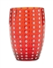 Ciao Bella Red Perle Tumbler Short (Set of 2)