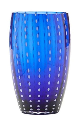 Ciao Bella Cobalt Perle Tumbler Tall (Set of 2)