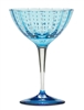 Ciao Bella Aqua Perle Cocktail Goblet (Set of 2)