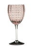 Ciao Bella Grey Perle Wine Goblet (Set of 2)