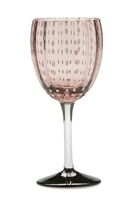 Ciao Bella Grey Perle Wine Goblet (Set of 2)