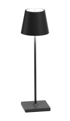 Ciao Bella Zafferano Poldina Pro Lamp Dark Grey Petoskey