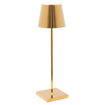 Ciao Bella Zafferano Poldina Pro Lamp Glossy Gold