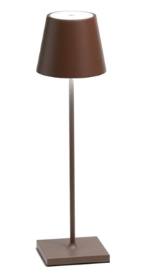 Ciao Bella Zafferano Poldina Pro Lamp Rust Petoskey